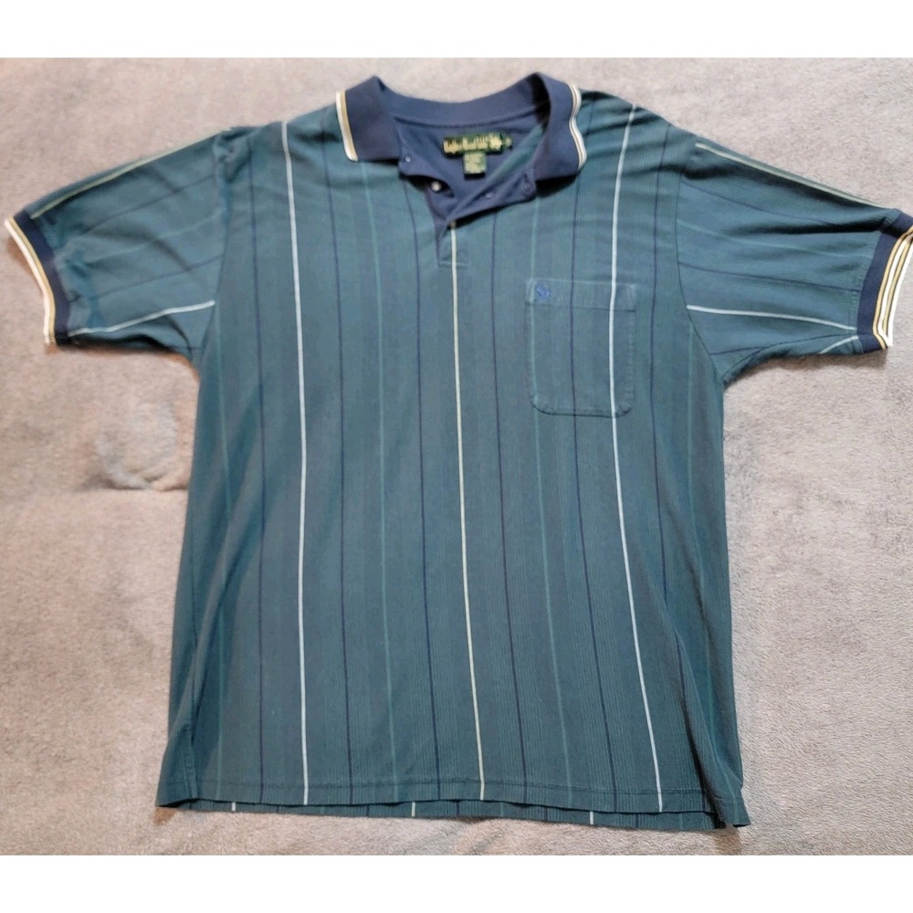 Vintage‎ Knights Of The Round Table Men's Polo Short Sleeve Shirt Size Big 2X